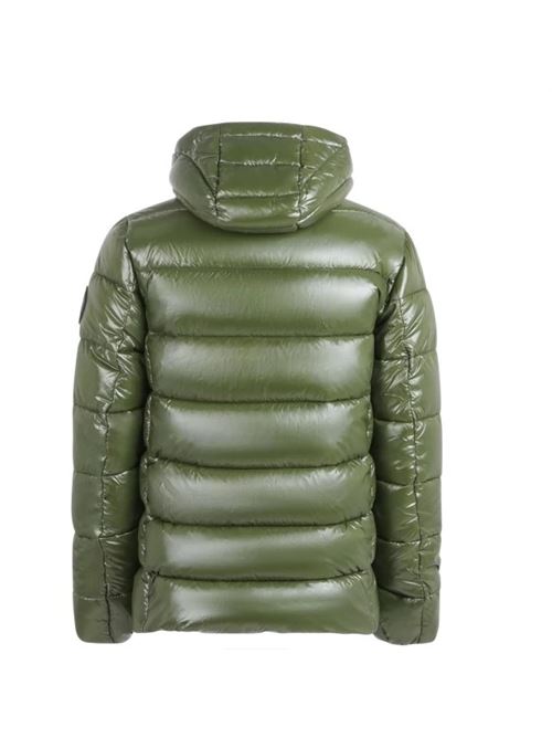 Shiny green jacket with hood Save The Duck | D30816M LUCK19.50023